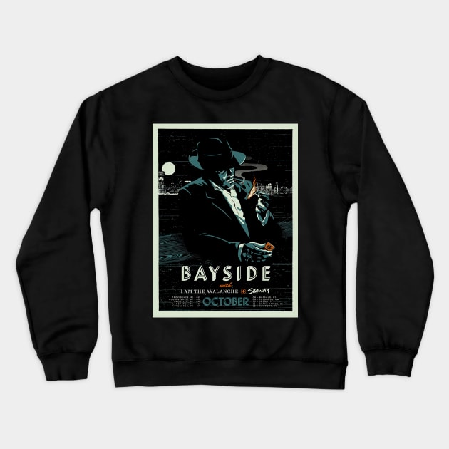 Bayside band 3 Crewneck Sweatshirt by Edwin Vezina